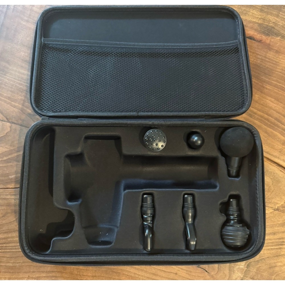 Renpho RF-GM169 attachments for massager and case